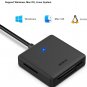 Memory Card Reader, BENFEI 4in1 USB USB-C to SD Micro SD MS CF Card Reader Adapter