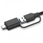 Memory Card Reader, BENFEI 4in1 USB USB-C to SD Micro SD MS CF Card Reader Adapter
