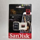 SanDisk Extreme Pro 256GB Micro SD Card A2 C10 U3 V30 SDXC UHS-I TF Card