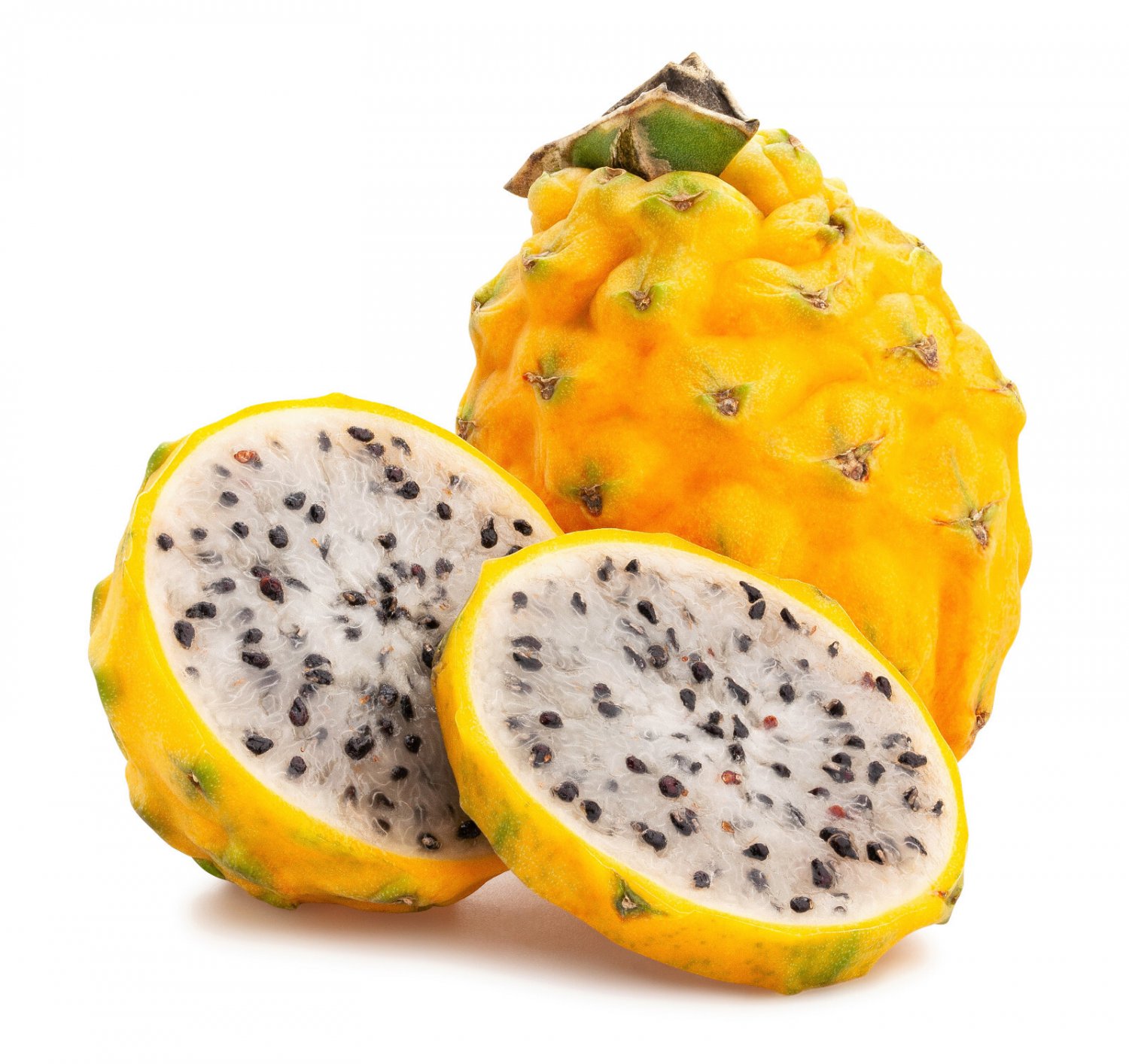 20 Yellow Dragon Fruit Pitaya Pitahaya Pear Hylocereus Megalanthus Cactus Seeds Garden USA Fast Ship
