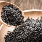 1500 Black Sesame Sesamum Indicum Vegetable Flower Seeds Garden USA Fast Shipping
