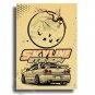 Racing Car Wall Picture Vintage Aesthetic Gtr Anime Moon Printis