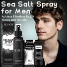 100ml Sea Salt Hair Spray Texture & Volume for Men & Women, Long-Lasting Hold & Waves