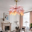 Feather Pendant Light – Nordic Modern Chandelier for Living Room & Bedroom Decor