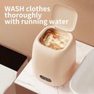 Mini Fully Automatic Washing Machine Portable Washer & Spin Dryer for Baby Clothes & Underwear