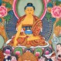 Thangka Painting Gautama Buddha Life Story from Nepal