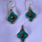 Small Blue Jewellery set