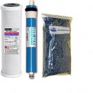 Optima Vision Dual Carbon Filter Set W/Mem and DI refill