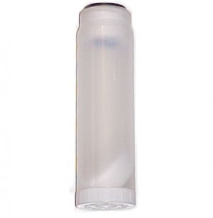 Carbon/DI Resin Refillable Cartridge Empty 10" Canister