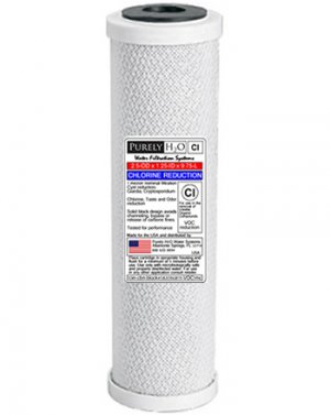 (2)-1 Micron Solid Carbon Block Filters