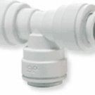 1/4 X 1/4 X 1/4 " Quick Connect T
