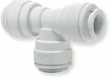 1/4 X 1/4 X 1/4 " Quick Connect T