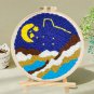 "Enchanted Unicorn Punch Needle Embroidery Kit &acirc;�� DIY Craft for Kids & Adults"