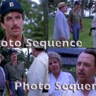 MAGNUM Tom Selleck John Hillerman Eugene Roche PHOTO Sequence #01