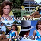 Linda Gray in swimsuit Larry Hagman DALLAS PHOTO Sequence #03