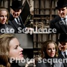 Honor Blackman Patrick Macnee The Avengers PHOTO Sequence COLORIZED #01 Honor Blackman Patrick Macnee The Avengers PHOTO Sequence COLORIZED #01