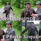 Jeremy Brett David Burke The Adventures of Sherlock Holmes PHOTO Sequence #43
