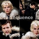 Roger Moore Dorothy Provine The Alaskans PHOTO COLORIZED Sequence #03 Roger Moore Dorothy Provine The Alaskans PHOTO COLORIZED Sequence #03