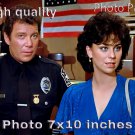 William Shatner Delta Burke T.J. Hooker PHOTO HQ 10x7 inches #01