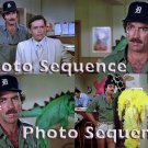 MAGNUM Tom Selleck Kathleen Lloyd Matt Clark PHOTO Sequence #02