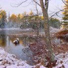 Rice Lake Winter**8"x10" Matted original Photo