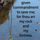 Horseshoe Harbor Flower Bells***Biblical/Psalm 71:3