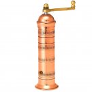 ALEXANDER Copper Pepper Mill 7.5-Inch Adjustable Handmade ATLAS Grinder #402