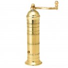 ALEXANDER Elegant Brass Pepper Mill 8-Inch Adjustable Handmade ATLAS #103 ALEXANDER Elegant Brass Pepper Mill 8-Inch Adjustable Handmade ATLAS #103