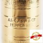 Brass Pepper Mill Adjustable Handmade ALEXANDER 7.5" Traditiona #102 Atlas