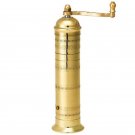 ALEXANDER Brass Handcrafted Pepper Mill 10-Inch Adjustable ATLAS Grinder #105
