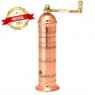 Alexander Copper Pepper Mill Grinder #403, 8", Adjustable, Handmade