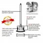 ALEXANDER GREEK Copper-Brass Salt Mill 9-Inch Adjustable Premium ATLAS 9'' #419