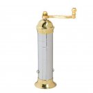 ALEXANDER Chrome-Brass Pepper Mill 9-Inch Adjustable ATLAS Grinder Handmade #214 ALEXANDER Chrome-Brass Pepper Mill 9-Inch Adjustable ATLAS Grinder Handmade #214