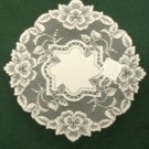 Heirloom Doily 16 in. Round Ecru Heritage Lace Set Of (2) Heirloom Doily 16 in. Round Ecru Heritage Lace Set Of (2)