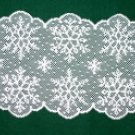 Snow Table Runner 14 x 48 White Heritage Lace