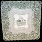 Picnic Basket Table Topper White 34x34 Oxford House