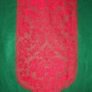 Heritage Damask Runner 14 W x 64 L Red Absolutely Gorgeous Heritage Damask Runner 14 W x 64 L Red Absolutely Gorgeous
