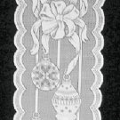 Ornaments Table Runner White 15 x 60 Table Runner Heritage Lace Ornaments Table Runner White 15 x 60 Table Runner Heritage Lace