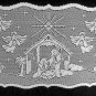 Nativity Table Runner 14x52 White Table Runner Heritage Lace
