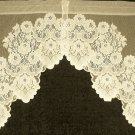 Curtains Cleremont Swag Pr Ivory  60 x38 Drop Heritage Lace