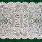 Savoy Table Runner 14 x 36 White Table Runner Heritage Lace