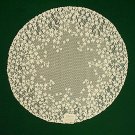 Blossom 20 R Doily Ivory Heritage Lace Set Of (2) Blossom 20 R Doily Ivory Heritage Lace Set Of (2)