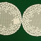 Blossom Doily 12 Inch Round Ivory Set Of 2 Heritage Lace Blossom Doily 12 Inch Round Ivory Set Of 2 Heritage Lace