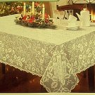 Holly Glow  Tablecloth 60x126 Ivory Oxford House