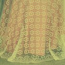 Nova Round Tablecloth Ivory 90 Inch Round Oxford House