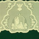 Silent Night Mantel Scarf 20x90 Ivory Heritage Lace Silent Night Mantel Scarf 20x90 Ivory Heritage Lace