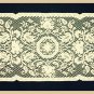 Medallion Table Runner 14x46 Ivory Heritage Lace
