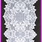 Cleremont Table Runner 14x54 White Lace Runner Heritage Lace