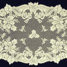 Christmas Horns Doily Ivory 20 x 26 Oxford House Christmas Horns Doily Ivory 20 x 26 Oxford House