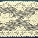 Rose Table Runner 15x36 Ivory Heritage Lace Rose Table Runner 15x36 Ivory Heritage Lace